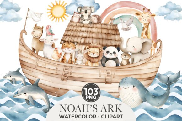 Noah's Ark Watercolor Bundle Clipart: A Designer's Guide