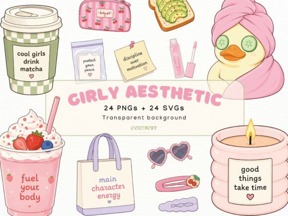 Pretty Girl Cliparts: Elevate Projects with That Girl Cute PNG