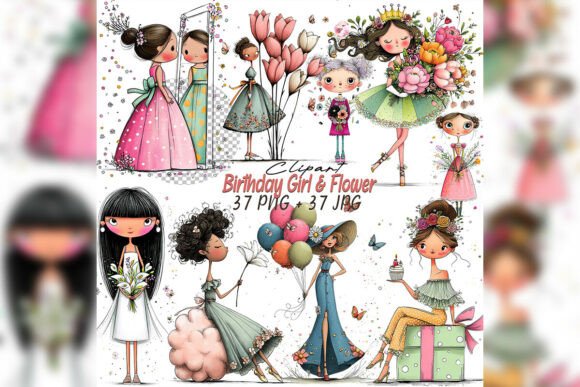 Whimsical Watercolor Magic for Your Creative Projects