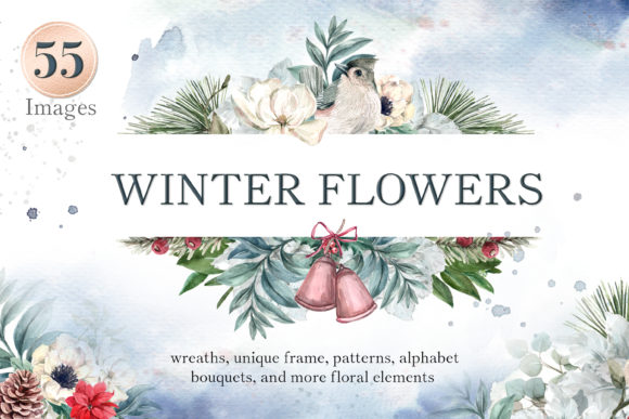 Winter Flowers: Your Go-To Botanical Design Toolkit